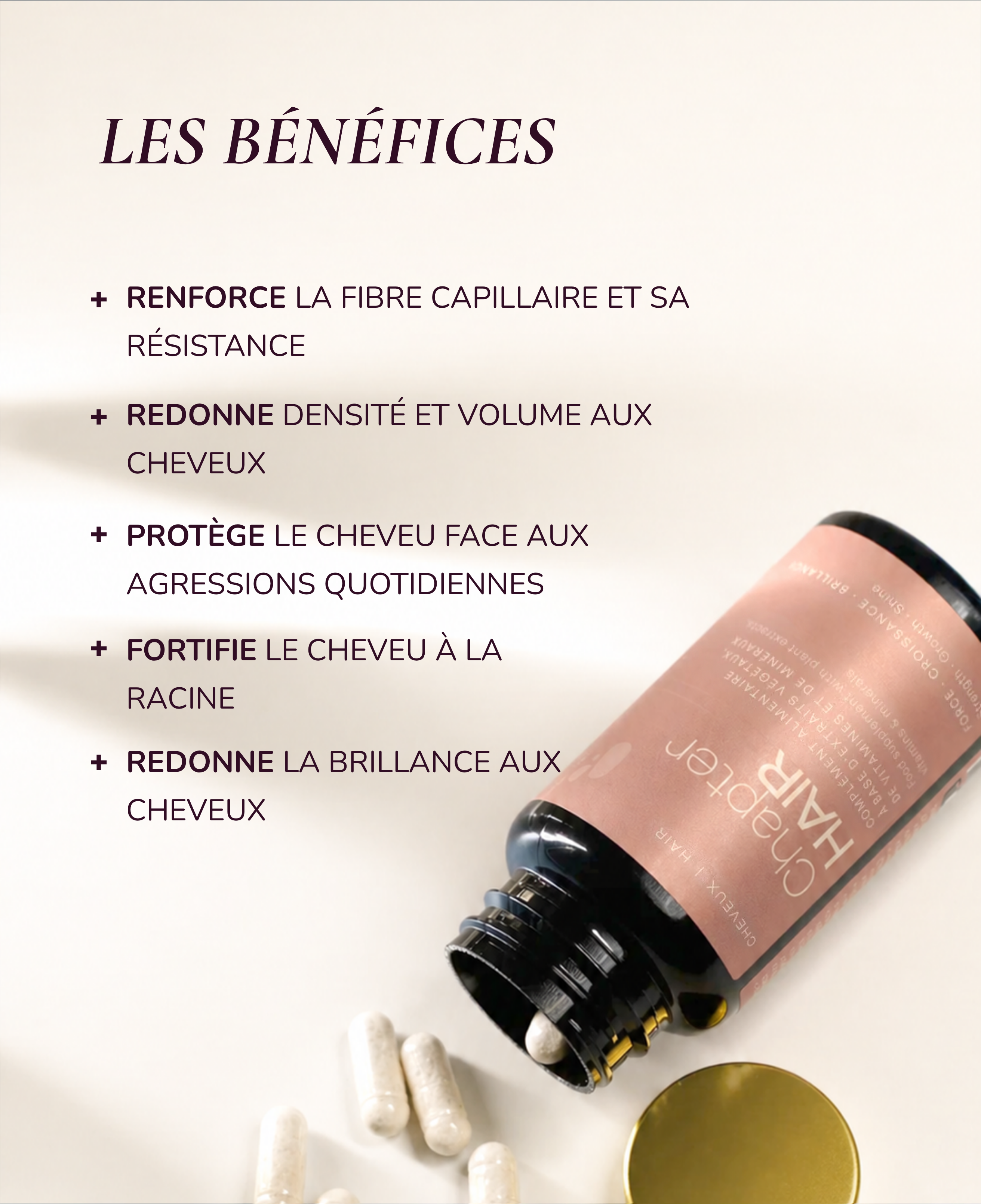 CHAPTER HAIR - DENSITÉ & FORCE