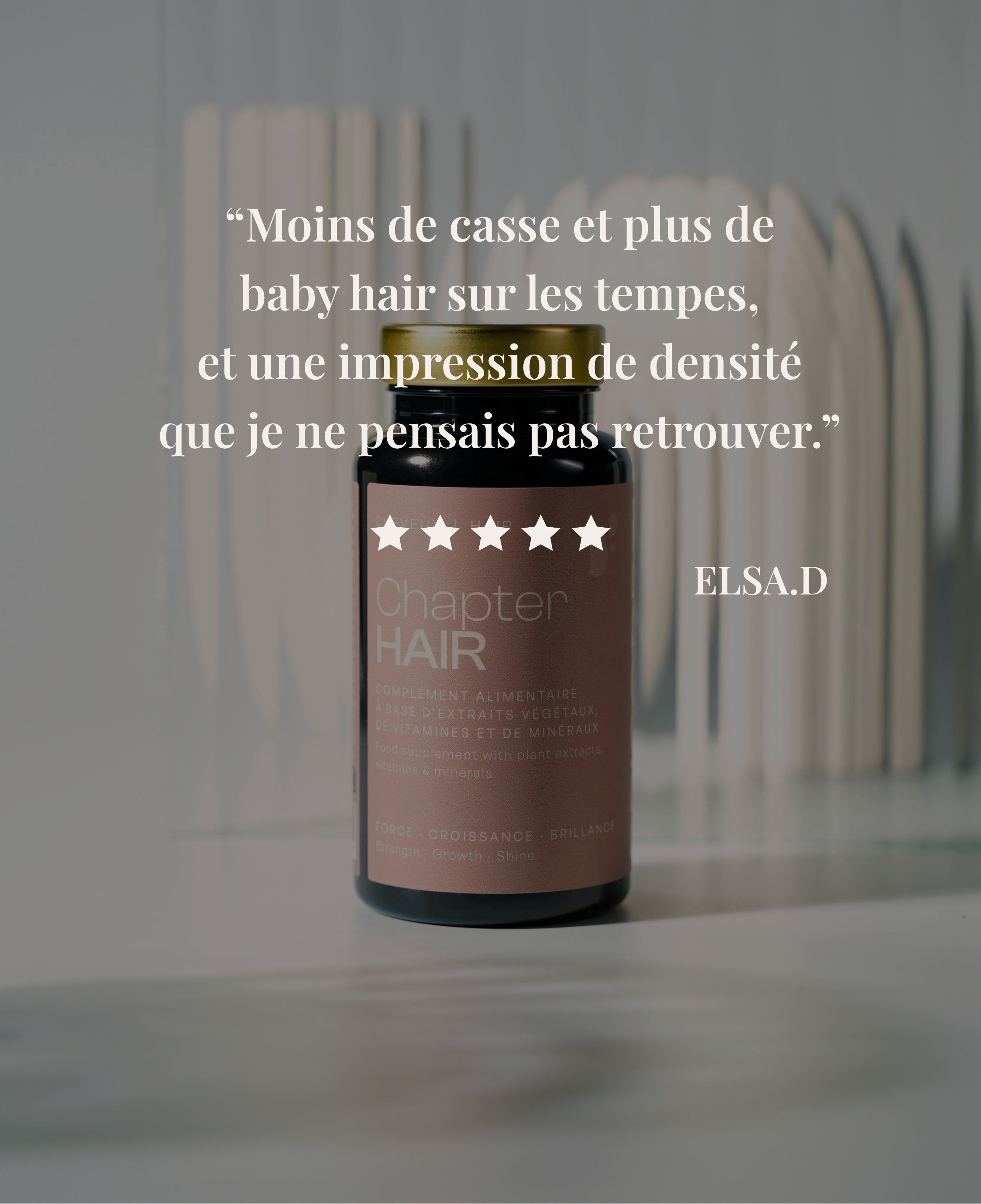 CHAPTER HAIR - DENSITÉ & FORCE