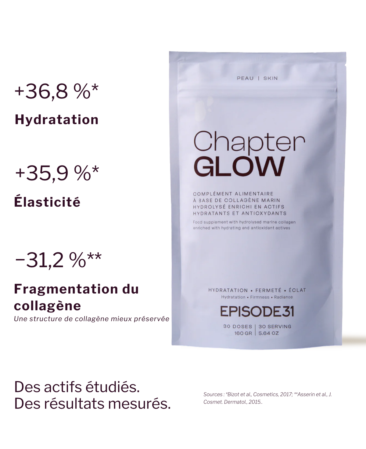 COLLAGÈNE CHAPTER GLOW - Hydratation & Fermeté