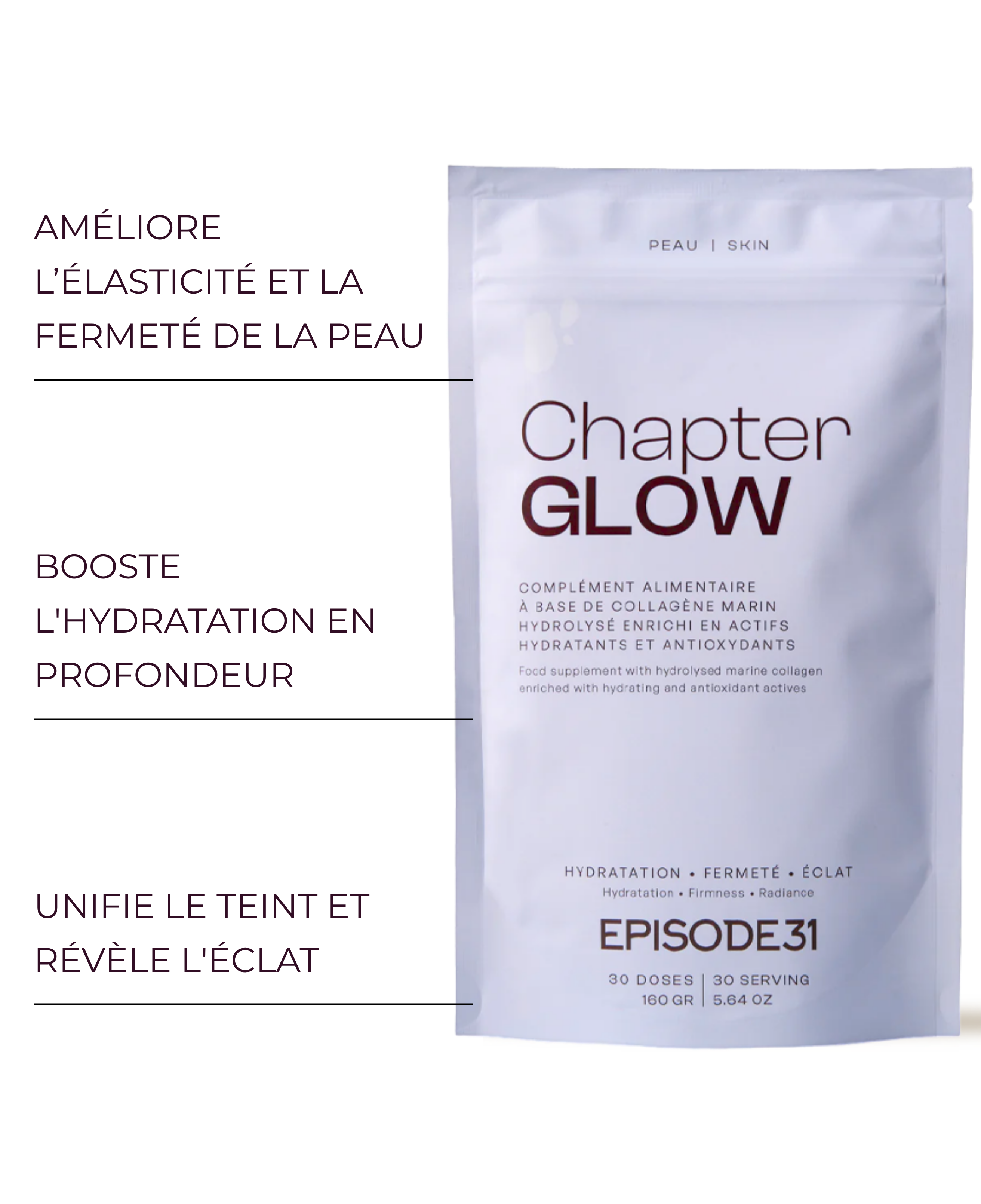 CHAPTER GLOW — Hydratation & Fermeté