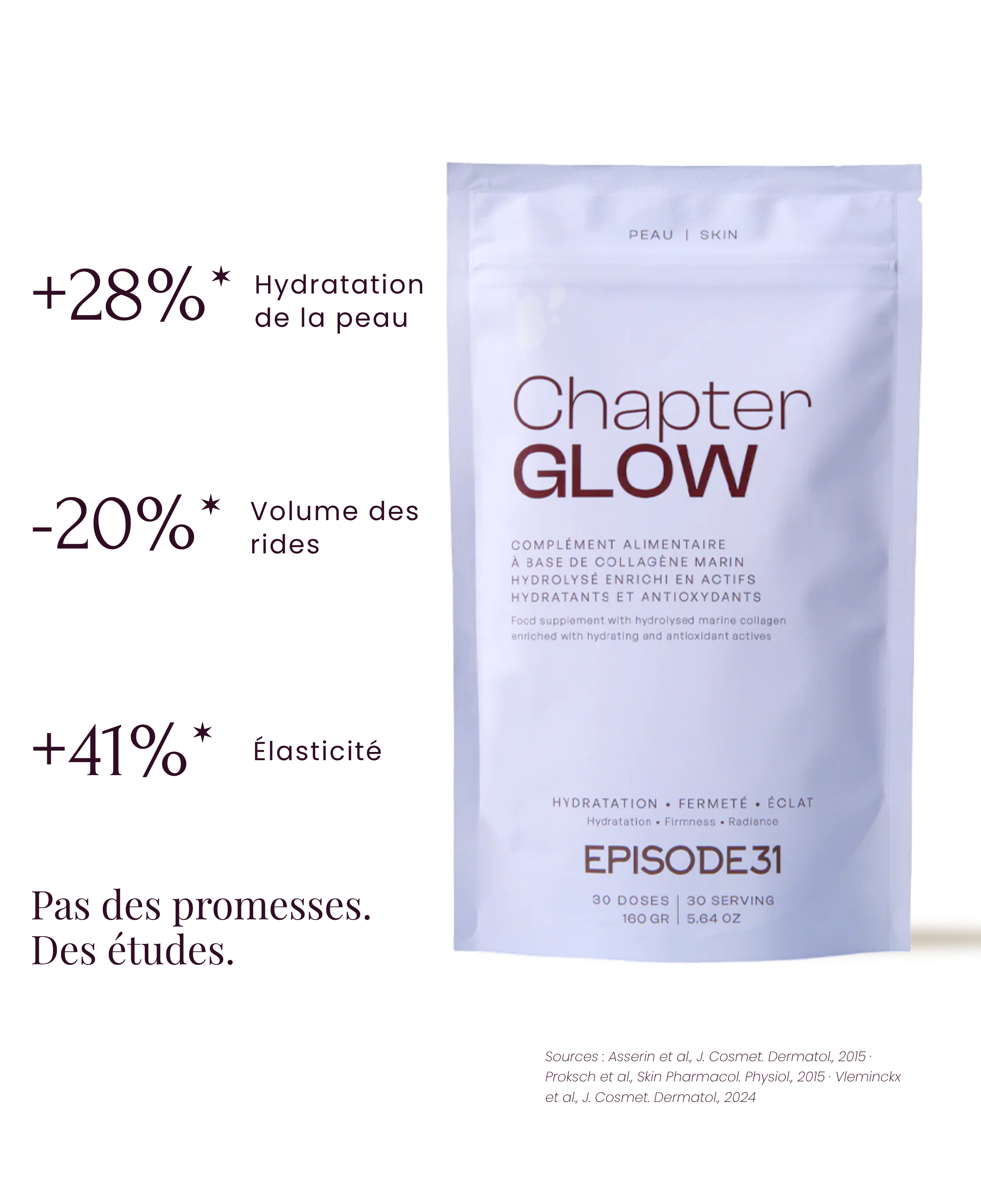 COLLAGÈNE CHAPTER GLOW - Hydratation & Fermeté